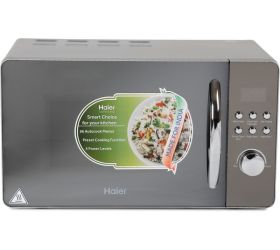 Haier HIL2001CSPH 20 L Convection Microwave Oven , Silver image