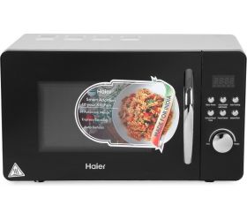 Haier HIL2001CWPH 20 L Convection Microwave Oven , Black & White image