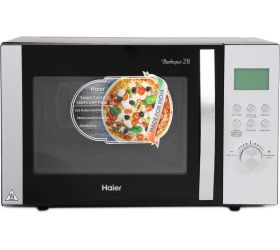 Haier HIL2801RBSJ 28 L Convection Microwave Oven , Silver image