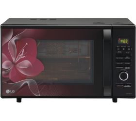 LG MJ2886BWUM 28 L Charcoal Convection Microwave Oven , Floral image
