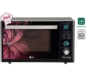 LG MJ3286BRUS 32 L Charcoal Convection Microwave Oven , Black image