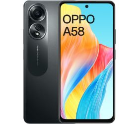 OPPO A58 (Black, 128 GB)(6 GB RAM) image