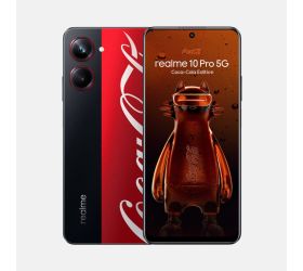 realme 10 Pro 5G (Coca Cola Edition) (Black and Red, 128 GB)(8 GB RAM) image