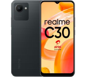 realme C30 with Airtel Prepaid Offer (Denim Black, 32 GB)(2 GB RAM) image