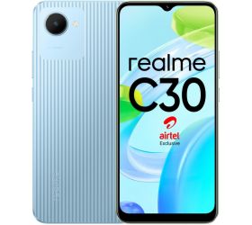 realme C30 with Airtel Prepaid Offer (Lake Blue, 32 GB)(2 GB RAM) image