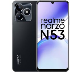 realme Narzo N53 (Feather Black, 128 GB)(6 GB RAM) image