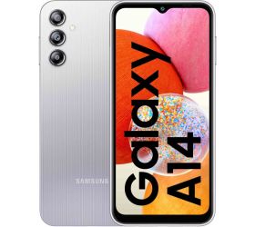 SAMSUNG Galaxy A14 (Silver, 128 GB)(4 GB RAM) image