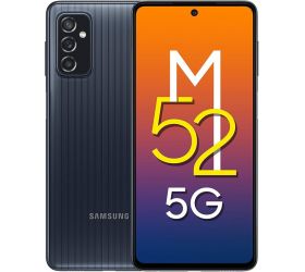 SAMSUNG Galaxy M52 5G (Blazing Black, 128 GB)(8 GB RAM) image