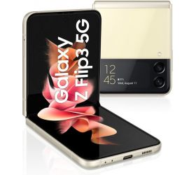 SAMSUNG Galaxy Z Flip3 5G (Cream, 128 GB)(8 GB RAM) image