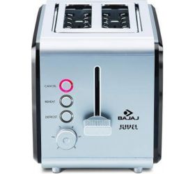 BAJAJ Juvel Pop-Up Toaster -270101 750 W Pop Up Toaster Black, Silver image