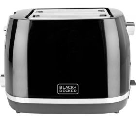 Black & Decker BXTO0202IN 870 W Pop Up Toaster Black image