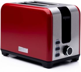 Haden B0869SBRPB 1670 W Pop Up Toaster Red image
