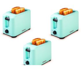 USHA PT3720 Pack of 3 700 W Pop Up Toaster Blue image