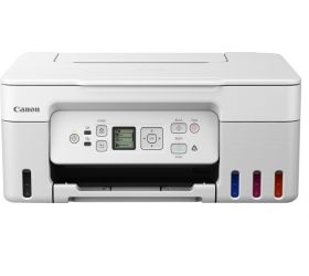 Canon G3770 Multi-function WiFi Color Inkjet Printer with Black 135 ml & Color 70 ml ink bottles White, Ink Tank, 4 Ink Bottles Included image