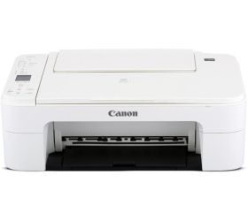 Canon PIXMA TS3177 Multi-function WiFi Color Inkjet Printer White, Ink Cartridge image