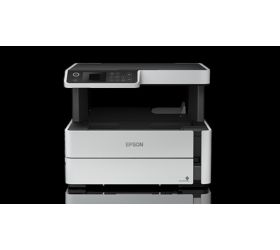 Epson EcoTank Monochrome M2140 Multi-function Color Printer Black, Grey, Ink Bottle image