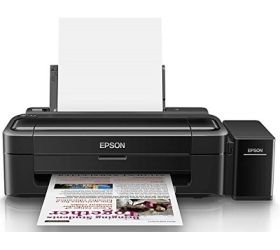 Epson L130 Single Function Color Inkjet Printer Black, Ink Bottle image