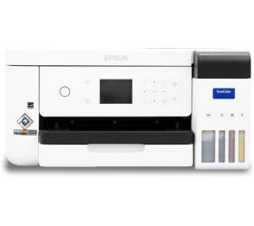 Epson SC-F130 Single Function WiFi Color Printer White, Ink Bottle image