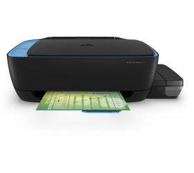 HP INK TANK WIRELESS 419 Multi-function WiFi Color Printer with Voice Activated Printing Google Assistant and Alexa Blue, Black, Ink Bottle image