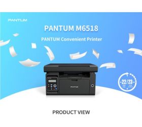 PANTUM 6518 PRINT SCAB COPY 23PPM Multi-function Monochrome Laser Printer Black, Toner Cartridge image