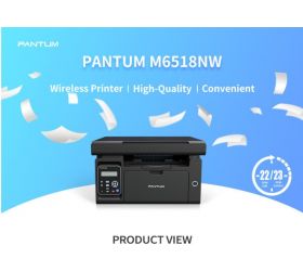 PANTUM PANTUM6518NW Multi-function WiFi Monochrome Laser Printer Grey, Toner Cartridge image