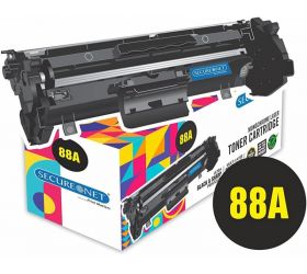 Securenet HP Printers S-CTC-388A Compatible Toners Black & Sharp Multi-function Monochrome Laser Printer Black, Toner Cartridge image