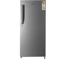 CANDY 190 L Direct Cool Single Door 4 Star Refrigerator Brushline Silver, CSD2004SS image