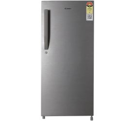 CANDY 190 L Direct Cool Single Door 5 Star Refrigerator Brushline Silver, CSD2005SS image