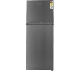 CANDY 328 L Frost Free Double Door 3 Star Refrigerator Inox Steel, CDD3533TS image