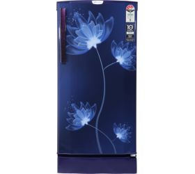 Godrej 190 L Direct Cool Single Door 4 Star Refrigerator with Intelligent Inverter Compressor Glass Blue, RD 1904 PTDI 43 GL BL image
