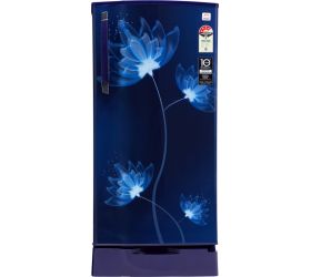 Godrej 200 L Direct Cool Single Door 4 Star Refrigerator with Base Drawer Glass Blue, RD EDGE 215D 43 TDI GL BL image