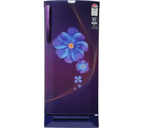 Godrej 210 L Direct Cool Single Door 4 Star 2020 Refrigerator with Base Drawer with Intelligent Inverter Compressor Ray Purple, RD EDGEPRO 225D 43 TDI RY PR image