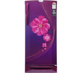 Godrej 210 L Direct Cool Single Door 4 Star 2020 Refrigerator with Base Drawer with Intelligent Inverter Compressor Ray Wine, RD EDGEPRO 225D 43 TDI RY WN image