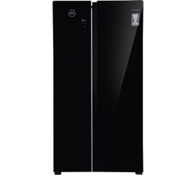 Godrej 564 L Frost Free Side by Side Refrigerator Glass Black, RS EONVELVET 579 RFD GL BK image