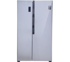Godrej 564 L Frost Free Side by Side Refrigerator Platinum Steel, RS EONVELVET 579 RFD PL ST image