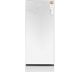 Haier 190 L Direct Cool Single Door 5 Star Refrigerator with Base Drawer Mirror Glass, HRD-2105PMG-P image