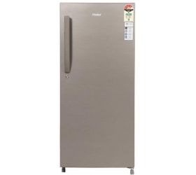 Haier 195 L Direct Cool Single Door 4 Star 2020 Refrigerator DAZZLE STEEL, HED-20CFDS image