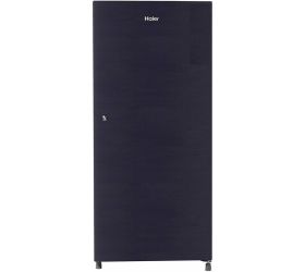 Haier 195 L Direct Cool Single Door 4 Star Refrigerator Black Brushline, HED-20CKS image