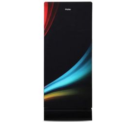 Haier 195 L Direct Cool Single Door 4 Star Refrigerator with Base Drawer Prism Glass, HRD-1954PPG-E image