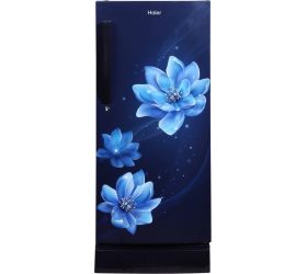 Haier 195 L Direct Cool Single Door 5 Star Refrigerator with Base Drawer Marine Peony, HED-20FMM image