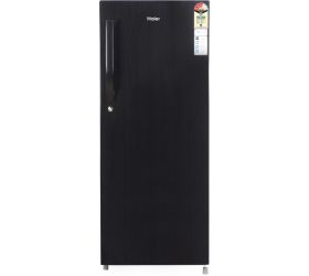 Haier 220 L Direct Cool Single Door 3 Star Refrigerator Black Brushline, HED-22TKS image