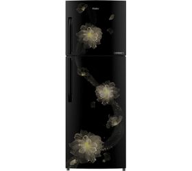 Haier 235 L Frost Free Double Door 3 Star 2020 Refrigerator Black, HRF-2784CKB-E image