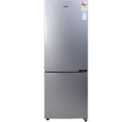 Haier 237 L Frost Free Double Door 2 Star Convertible Refrigerator Moon Silver, HEB-242GS-P image