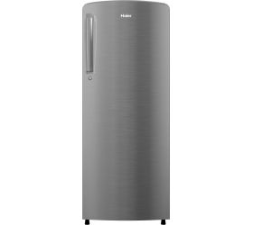 Haier 262 L Direct Cool Single Door 3 Star Refrigerator Inox Steel, HED-26TIS image