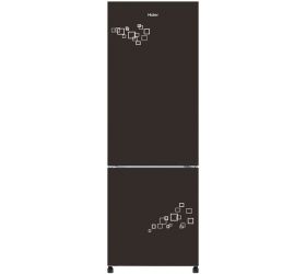 Haier 276 L Frost Free Double Door 3 Star 2020 Refrigerator Black, HRB-2964PMG-E image