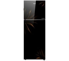 Haier 278 L Frost Free Double Door Top Mount 2 Star Refrigerator Delight Glass, HRF-2983CDG-E image
