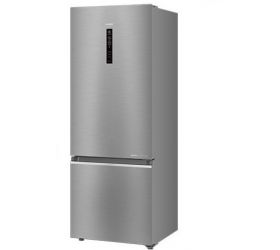 Haier 376 L Frost Free Double Door Bottom Mount 3 Star Refrigerator inox, HRB-3964CIS-E image
