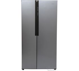 Haier 565 L Frost Free Side by Side 2020 Refrigerator Silver, HRF-619SS image