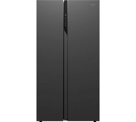 Haier 570 L Frost Free Side by Side 2020 Refrigerator Black, HRF-622KS image