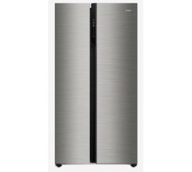 Haier 570 L Frost Free Side by Side Refrigerator Shiny Steel, HRF-622SS image